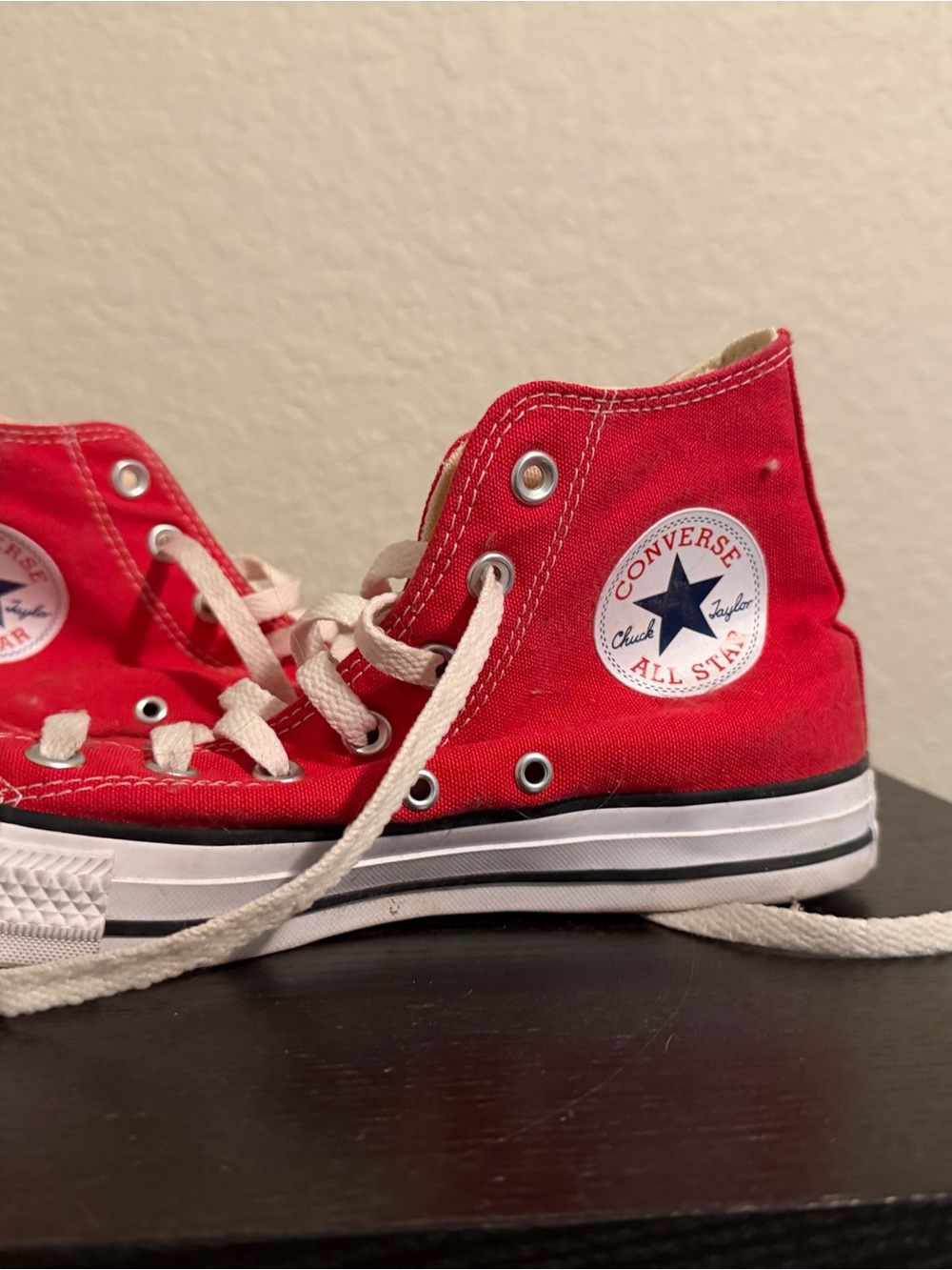 Converse Chuck Taylor Red High-Top Sneakers